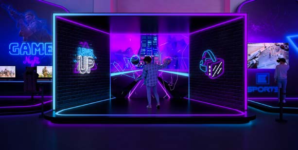 ARAMCO Esports Event — An immersive esports environment where every moment peaks.