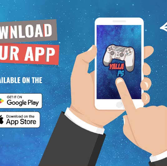 Yalla PS — A dynamic, youthful identity for gamers.